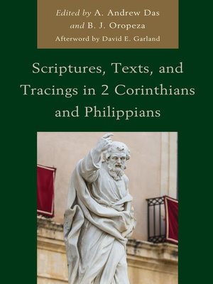 cover image of Scriptures, Texts, and Tracings in 2 Corinthians and Philippians